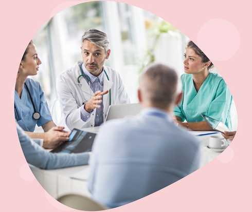 Leben mit Brustkrebs: Teaser zu Ärzte und Arztbesuche