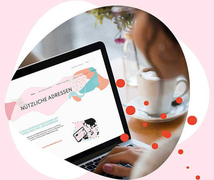 Leben mit Brustkrebs: Teaser zu nützlichen Adressen