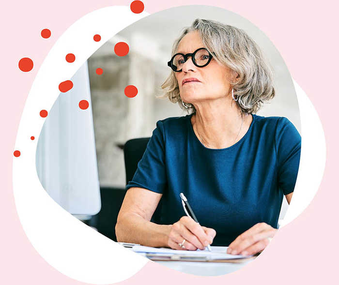 Leben mit Brustkrebs: Teaser zum Infomaterial