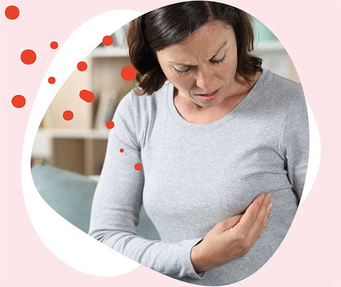 Leben mit Brustkrebs: Teaserbild zum Artikel Brust abtasten