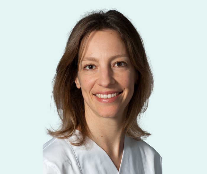 Porträt von Breast Care Nurse Eva Klein.