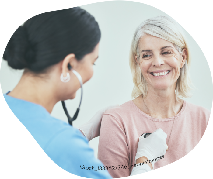 Untersuchung bei Ärztin 