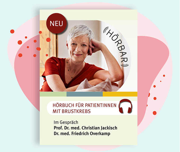 Leben mit Brustkrebs: Cover des Hörbuches Leben mit Brustkrebs: Cover des Hörbuches