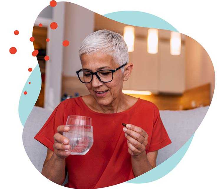 Leben mit Brustkrebs: Teaserbild zum Patientenbereich „Meine Therapie“