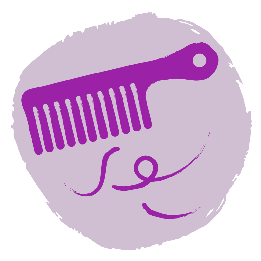 Icon mit Bürste.