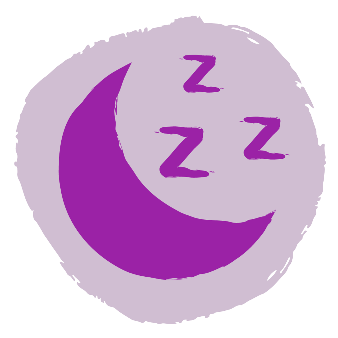 Icon mit Mond.