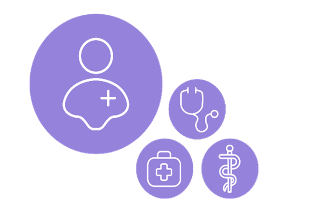 Grafik, die die Forderungen von Patientin und Ärztin gegenüberstellt.